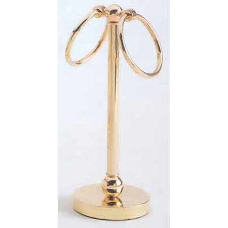 Allied Brass Accessories GL 53 2 Ring Guest Towel Holder Antique Bronze