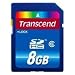 Transcend 8 GB Class 6 SDHC Flash Memory Card with USB Card Reader TS8GSDHC6-P2