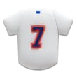 CAPerz - Baseball Jersey No. 7 - White/Blue/Orange