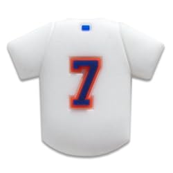 CAPerz - Baseball Jersey No. 7 - White/Blue/Orange