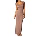 Sexy Solid Color Fashion New Women Sleeveless Casual Home Long Maxi Vest Dresses