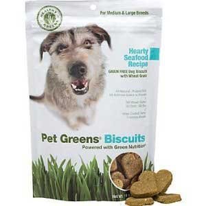 More image Pet Greens Dog Biscuits Hearty Seafood 14oz (Catalog Category: Dog / Dog Treats)