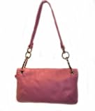 Wilsons Maxima Pink Leather Clutch