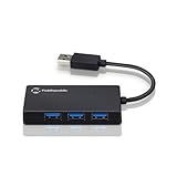 Tek Republic TUH-300 USB 3.0 4 Port Portable Hub