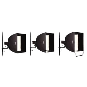 Aurora 28x28 Recessed Soft Box - Silver