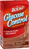 Boost Glucose Control, Chocolate, 8-Ounce Plastic Bottle (Pack of 24)