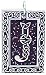 Celtic Letter J Silver Tone Pewter Pendant Necklace