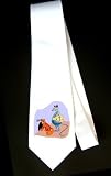 Party Decoration Necktie with cat, hole, mouse, cheese