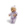 Wild Planet Water Babies 13" Hispanic Infant Lavender Flower Wrap-Around Ruffled Top and Bottoms