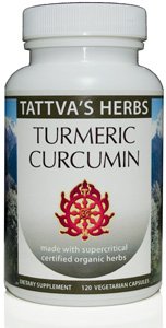 Turmeric Curcumin Extract by Tattva's Herbs 25% OFF (100% Certified Organic, Supercritical (Co2) Extract, 525 mg.) 60 Vegetarian Capsules (Pack of 2) Turmeric Curcumin Extract by Tattva's Herbs 25% OFF (100% Certified Organic, Supercritical (Co2) Extract, 525 mg.) 60 Vegetarian Capsules (Pack of 2)