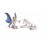 Schleich Landariel with Unicorn foal