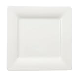 Villeroy & Boch Wonderful World White Square Bread and Butter Plate, Set of 6