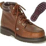 Justin Mens JOW 4 Chukka Work Boots - Tan by Justin Boots