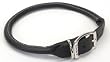 Circle T Leather Collar 3/4 in. x 20 in. Oak Tanned Black Circle T Leather Collar 3/4 in. x 20 in. Oak Tanned Black