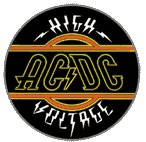 AC/DC - High Voltage - Button / Pin