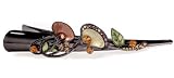 Orange Anthurium Crystal Alligator Hair Clip Jewelry