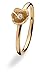 SPINNING Jewelry Damenring Gold 8KT *YASMIN* Zirkonia
