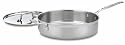 Cuisinart Multiclad Pro Stainless 5-1/2-Quart Saute with Helper and Cover