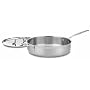 Cuisinart Multiclad Pro Stainless 5-1/2-Quart Saute with Helper and Cover