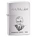 Features a brushed chrome finished lighter with the 1932 founder of Zippo emblem.