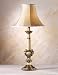 Antiqued Scroll-motif Table Lamp