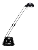 New TeleLite Black Halogen Table Lamp 20H with Bulb