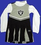 Oakland Raiders Kids Cheerleader Outfit4