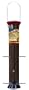 Droll Yankees AM15N American Bird Collection 15-Inch 6-Port Bird Feeder for Nyjer (Thistle) Seed