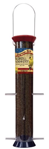 Droll Yankees AM15N American Bird Collection 15-Inch 6-Port Bird Feeder for Nyjer (Thistle) Seed