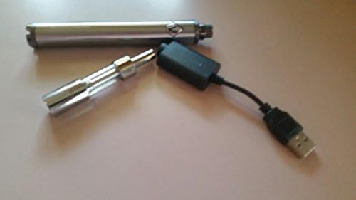 Desert Chuckies Brand STAINLESS USB Charger with 3.2-4.8 Variable Voltage Spinner II Battery and Mini PT 3!