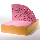 Red Triplicate Coat Check Ticket
