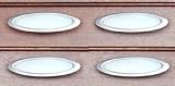 4 Low Voltage Wired Stainless Steel Deck/Decking Lights