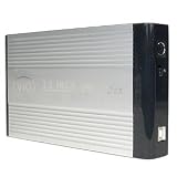 3.5-Inch SATA/IDE Combo USB2.0 Aluminum Enclosure(Sil & Blk)