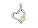 Stunning 1/4 ctw Diamond Heart Pendant