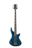 Schecter Stiletto Extreme-4 Bass Guitar (4 String, Trans Ocean Blue)