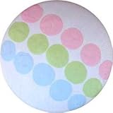 Tri-colored Pink, Blue, and Green Dots Knob (Pack of 6)
