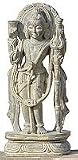 Collectible Figurines Lord Shiva Stone Standing Statue 2.75 x 1.75 x 6.25 inches (sos113)