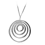 Sterling Silver Open Circle Pendant