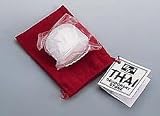 Deodorant Stone, Thai Large Crystal W/velvet Pouch - 100% Natural Deodorant - Great for Sensitive Skin - Non-staining Formula
