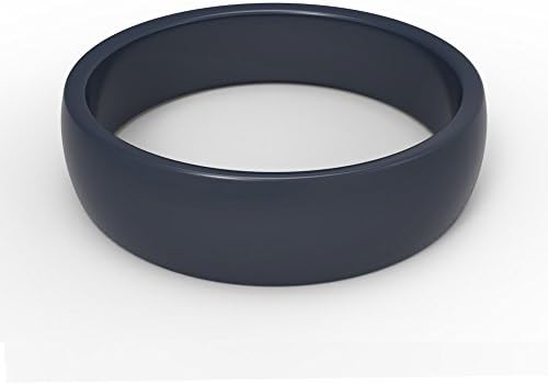 Silicone Wedding Ring For Men By North Action, Comfortable Fit, Anti-scratch, Non-conductive Wedding bands for Men, Fit Band - Ideal for Athletes, Craftsmen, Electricians. Non-Allergenic Medical Grade