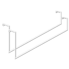 HyLoft 419 Add On Storage Rack, Tool and Ladder Hangers, 2-Pack