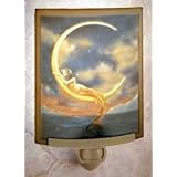 Secret Path Porcelain Garden Lithophane Night Light