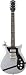 Gretsch Guitars G5135PS Patrick Vaughn Stump STUMP-O-MATIC Electromatic CVT Electric Guitar Pewter with Black Competition Stripes