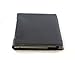 Navitech Black Real Leather Folio Case Cover Sleeve For The Razer Blade 14