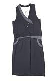 Wayne womens diagonal button front sleeveless silk dress