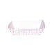 Boardwalk 30LAG500 5 Pound Capacity, Red Weave Paper Food Tray (Case of 500)