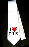 I Love T'iis Party Decoration Necktie