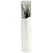 Solia CX20151 Stainless Steel Cutlery Tube Set with White 6/1 Aqua, 1-25/64" Diameter x 7-57/64" Height, White (Case of 100)