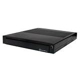 SilverStone LC19B-R Aluminum Front Panel/1.0 mm SECC Body Micro ATX Media Center/HTPC Case - Retail (Black)