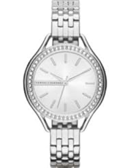 Armani Exchange Allte Silver Dial Stainless Steel Ladies Watch AX4254